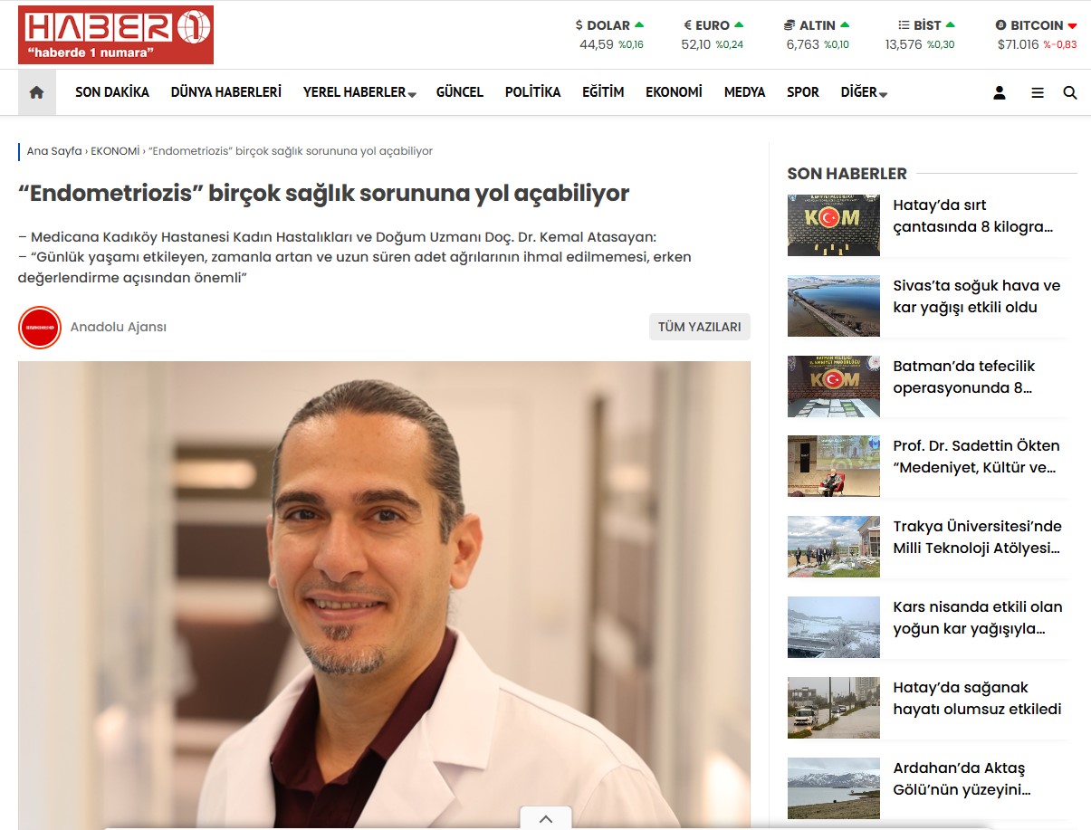 Doç. Dr. Kemal Atasayan – Kadın Hastalıkları, Doğum ve Tüp Bebek Uzmanı